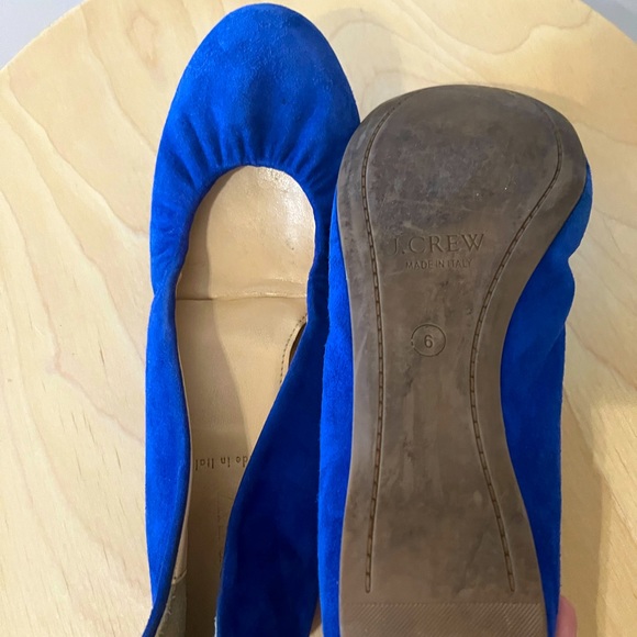 J Crew flats, blue - Picture 3 of 3